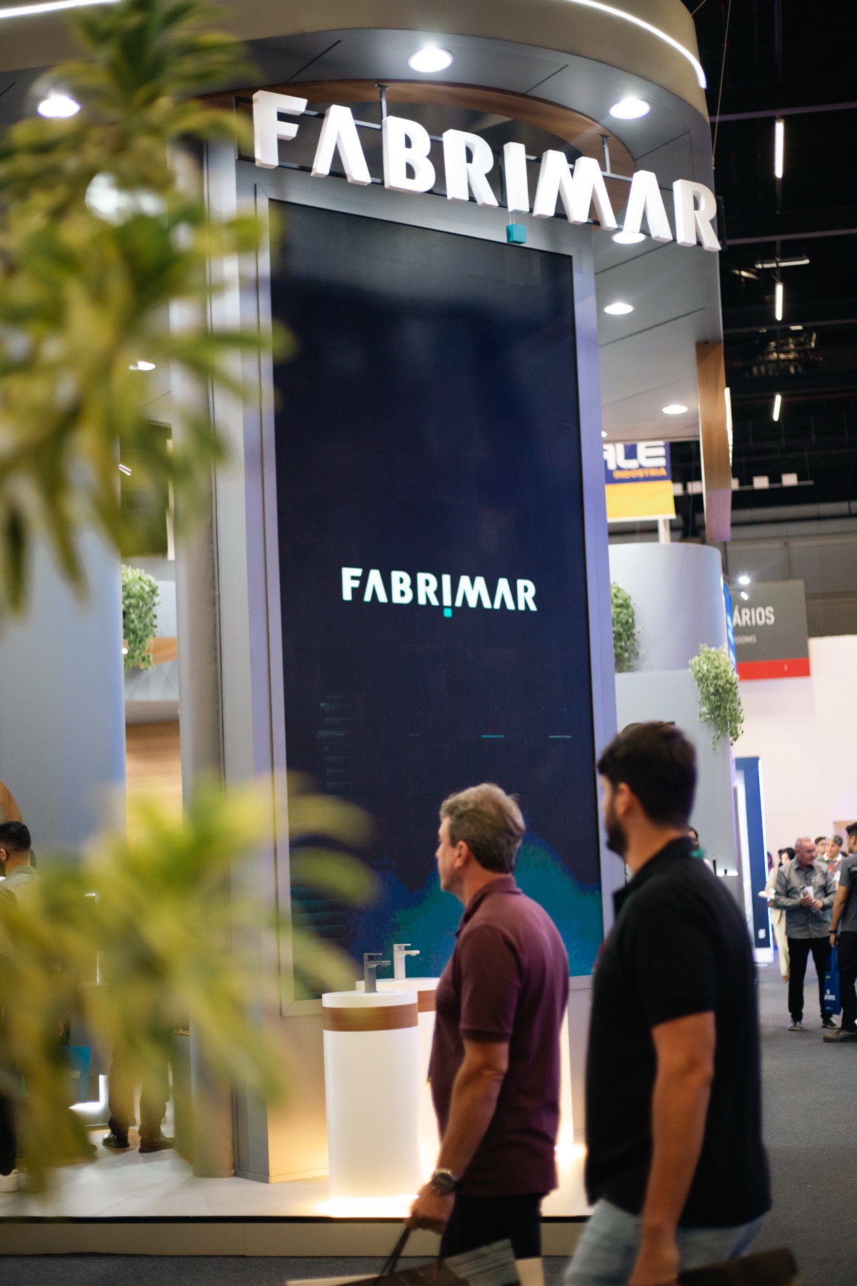 Estande Fabrimar, feira Feicon